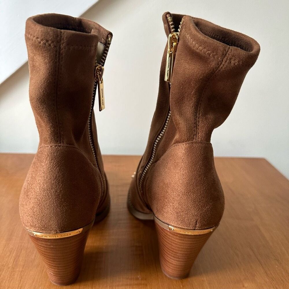Michael Kors Dover Studded Faux Suede Boot - Picture 5 of 11